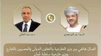 وزير الخارجية يبحث مع نظيره العُماني مستجدات الأوضاع الإقليمية