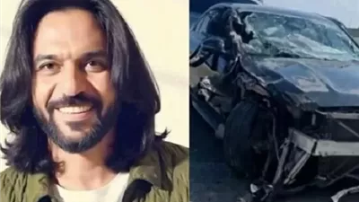بهاء سلطان يخضع لفحوصات طبية وأشعة بعد الحادث