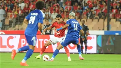 صاروخية ياسر إبراهيم تهدى الأهلى الفوز على سموحة فى الدورى