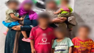 ضبط 8 متهمين باستغلال 14 طفلاً في أعمال التسول بالجيزة