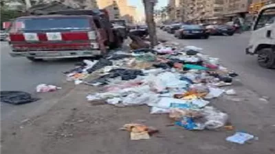 حملات مكثفة لرفع مخلفات الرتش وتحسين مستوى النظافة بالهرم