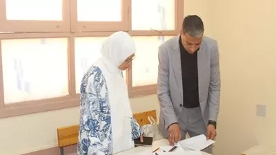 مديرتعليم الجيزة يتابع جاهزية مدارس حدائق أكتوبر للعام الدراسي الجديد