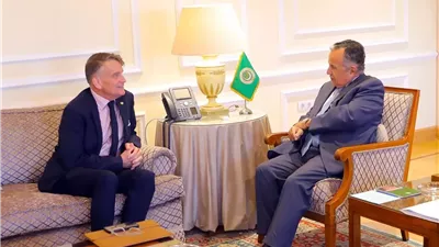نبيل فهمي يستقبل المفوض العام بالإنابة للأونروا.. ويؤكد أهمية سد الفجوة التمويلية للوكالة