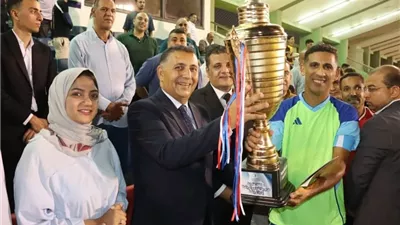 محافظ القليوبية يتوج فريق طلحة بطلاً لدوري مراكز شباب القرى في نسخته الـ33