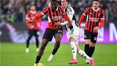 التعادل الايجابي 1/1 يحسم قمة يوفنتوس وميلان في الدوري الإيطالي