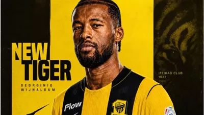 الاتحاد السعودي يعلن يضم جورجينيو فينالدوم لمدة موسم واحد