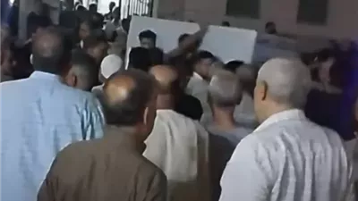 أهالي المحلة يشيعون 4 نعوش ضحايا حادث مطروح