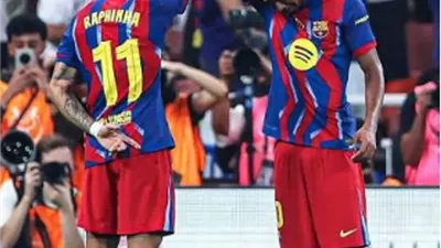 لامين يامال ورافينها يقودان هجوم برشلونة ضد فينورد اليوم