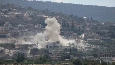 غارة إسرائيلية على منطقة وادي السلوقي جنوب لبنان