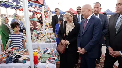 رئيسة المجلس القومي للمرأة تشهد افتتاح معرض«المرأة في القاهرة»