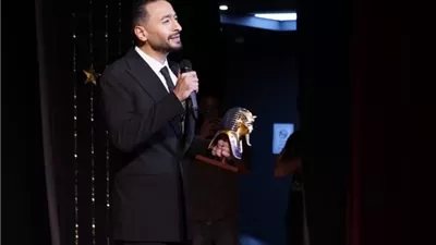 حمادة هلال يتألق فى افتتاح مهرجان الغردقة لسينما الشباب بأغنية 