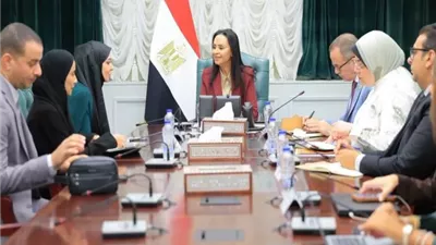 وزيرة التضامن تبحث مع الجانب القطري الاستفادة من الخبرات المصرية في مجال الإعاقة