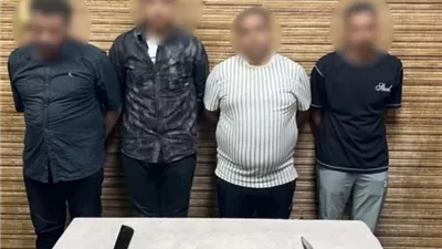 سقوط 4 متهمين تعدوا على مواطن بالأسلحة البيضاء بالفيوم