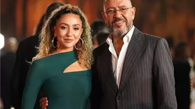زينة أشرف عبد الباقي تحتفل بعيد ميلاد والدها