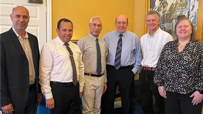 جامعة المنيا تبحث بجلاسكو آفاق التعاون الطبي مع المؤسسةالطبية