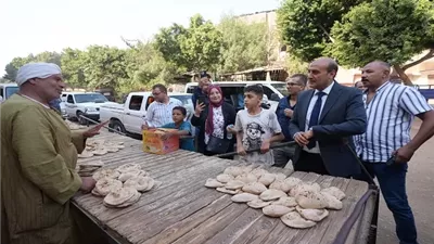 محافظ أسيوط يفاجئ مخابز بني مر للتأكد من جودة الخبز المدعم