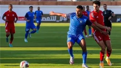 طرد وتعادل سلبي بين سموحة و طلائع الجيش في الشوط الأول