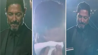 هاني فرحات يكشف سر دموعه في حفل شيرين بالرياض