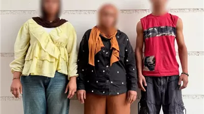 ضبط عاطل تعدى بالضرب والسب على والدته وشقيقته بقليوب