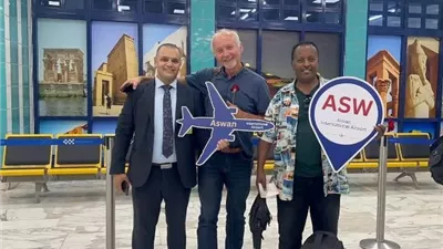 مطار أسوان يعزز الربط الجوي مع ألمانيا برحلة يوميًا طوال الموسم
