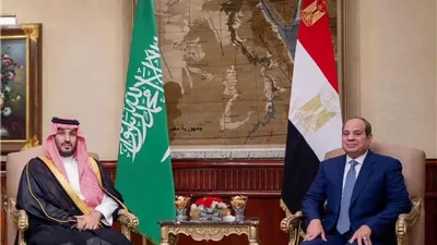 الرئيس السيسي وبن سلمان يؤكدان على تطابق المواقف المصرية السعودية إزاء القضية الفلسطينية