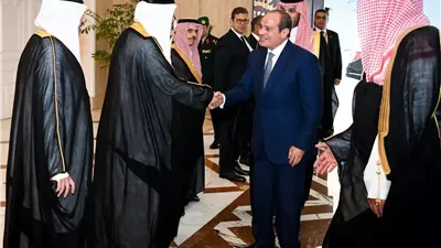 الرئيس السيسي يهنئ بن سلمان والشعب السعودي بمناسبة قرب حلول اليوم الوطني السعودي