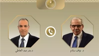 وزير الخارجية يبحث مع رئيس الوزراء اللبناني تطورات الأوضاع الإقليمية
