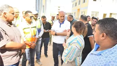 محافظ أسيوط يتفقد محطة مياه المعابدة المرشحة الجديدة بأبنوب