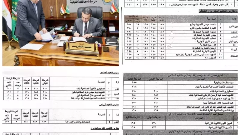 محافظ المنوفية يوافق