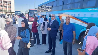 انتظام حركة نقل طلاب جامعة الإسماعيلية الأهلية