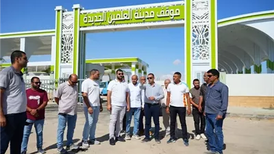 جهاز العلمين الجديدة يتابع التشغيل التجريبي للمرحلة الأولى من موق