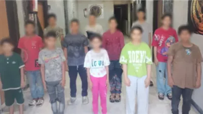 الداخلية تنقذ 14 طفلًا من يد مافيا التسول