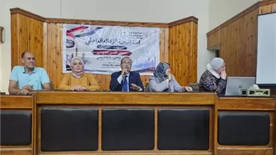 «المشروعات القومية.. رؤية لمستقبل أفضل» في لقاء بإعلام المنوفية