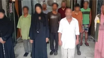 ضبط 7 رجال و3 سيدات باستغلال الأطفال الأحداث في أعمال التسول