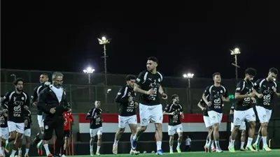 عبد المنعم وهيثم حسن ينتظمان فى تدريبات الفراعنة
