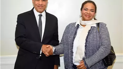 وزير الخارجية يلتقي وزيرة خارجية جمهورية الكونجو
