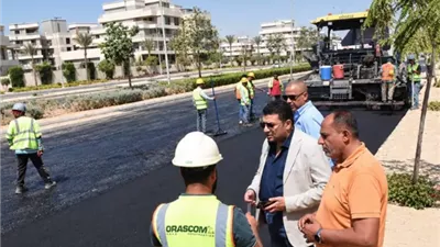 تفاصيل جولة رئيس جهاز القاهرة الجديدة لمتابعة الطرق