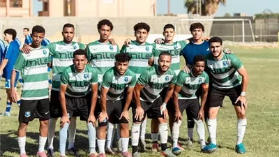 نادي الشعب بكوم امبو يهزم نادي قفط بقنا بهدفين مقابل لاشيء