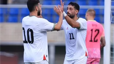 عدي الدباغ يُسجل في تعادل منتخب فلسطين مع نيوزيلندا وديا