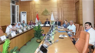 رئيس جامعة بنها يتابع المشروعات الجديدة ويوجه بتطوير المنشآت