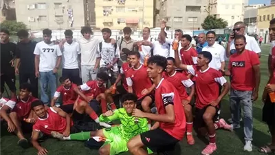 ناشئوا الأوليمبى مواليد 2007 يفوز على المجد