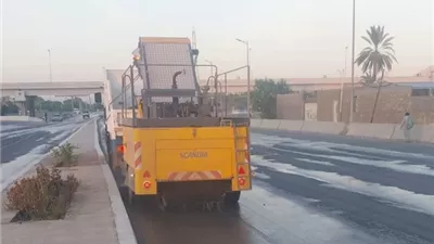 القرنةتستعد للموسم السياحى بتكثيف أعمال النظافة والتجميل