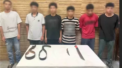 كشف ملابسات فيديو مشاجرة الطلاب بالفيوم