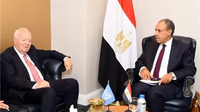 وزير الخارجية يلتقي الممثل السامي لتحالف الأمم المتحدة للحضارات