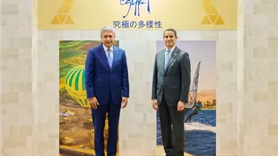 وزير السياحة يفتتح الجناح المصري المُشارك في معرض اليابان الدولي
