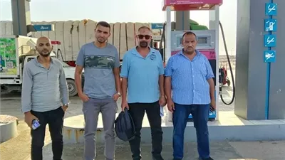 ضبط محطة وقود تجمع نحو 6 آلاف لتر من السولار والبنزين