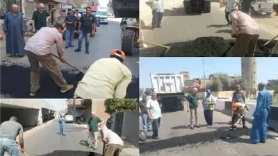 استجابة لمطالب الأهالي.. 13 مطباً صناعياً لتأمين طريق بنها–المنصورة بكفر شكر