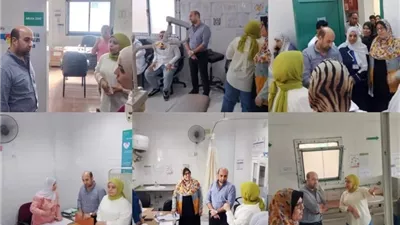 وكيل صحة القليوبية يتابع الانضباط وجودة الخدمة بمنشآت طبية بكفر شكر وبنها