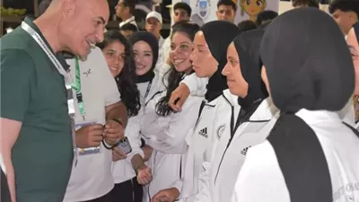 رئيس جامعة السادات يتفقد معسكر أسبوع شباب الجامعات بالمنيا