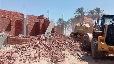 إزالة 53 حالة تعدٍ على أملاك الدولة بقنا ونجع حمادي وفرشوط